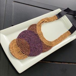 Beaded Statement Necklace